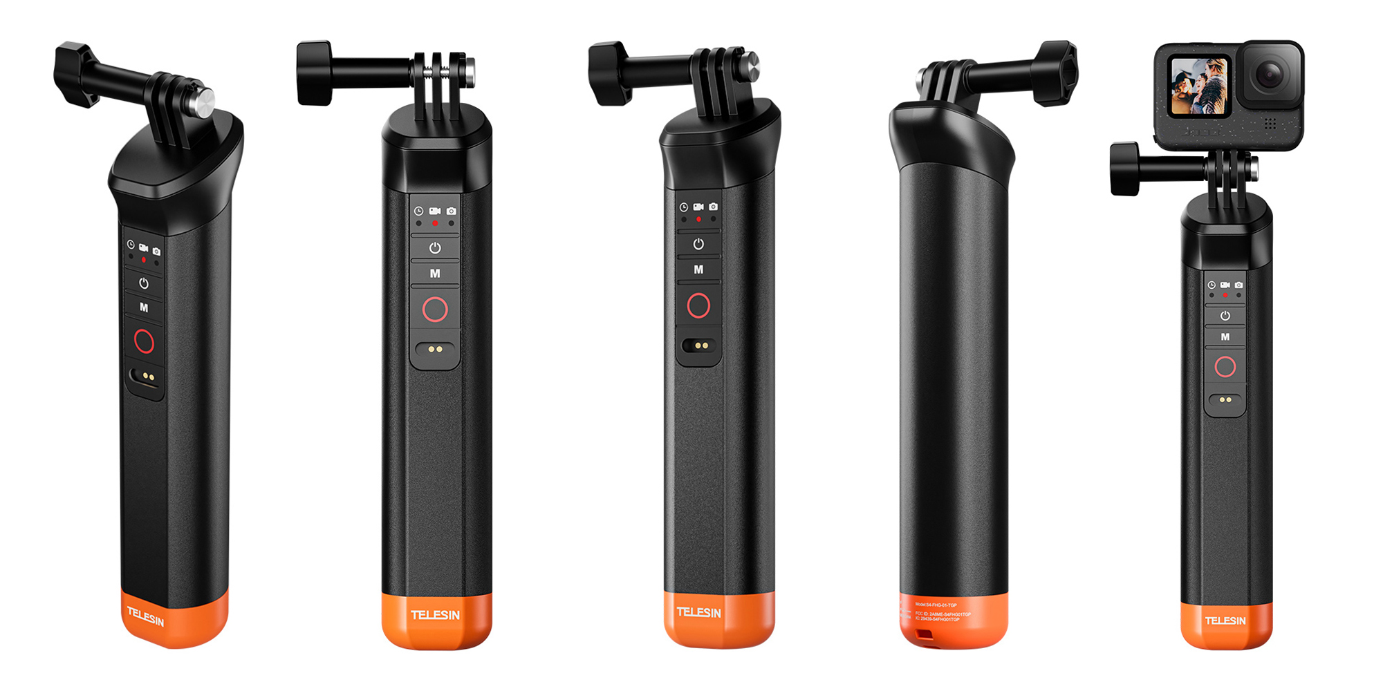 Uchwyt wypornościowy Telesin S4-FHG-01-TGP do kamer sportowych